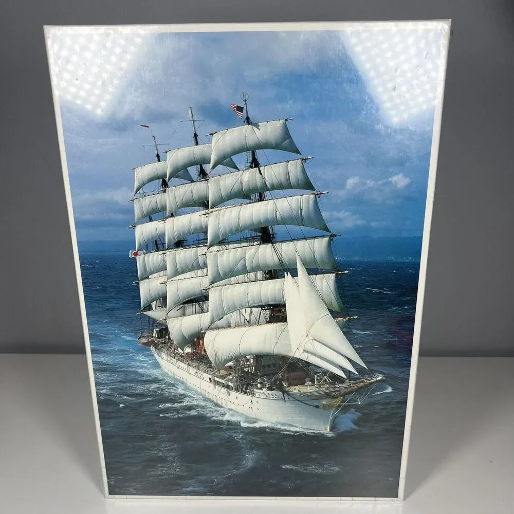 Jigsaw Puzzle Nippon Maru Sailing Ship Puzzle House Japan Sunday 1500 Puzzle
